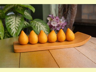 Coxinha de frango com Catupiry