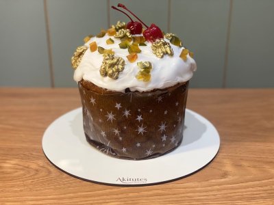 Panetone decorado