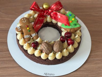 Brownie com brigadeiro de Ninho