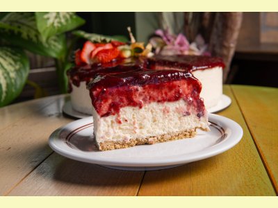 Cheese cake de frutas vermelhas