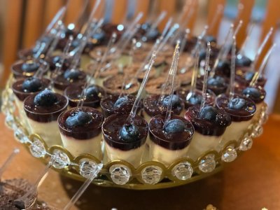 Cheese cake de frutas vermelhas